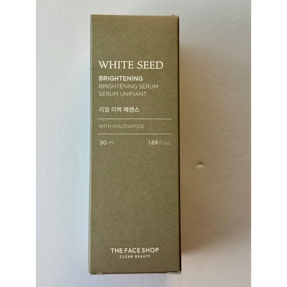 The Face Shop White Seed Brightening Serum with Niacinamide 50ml 1.69 fl oz NEW